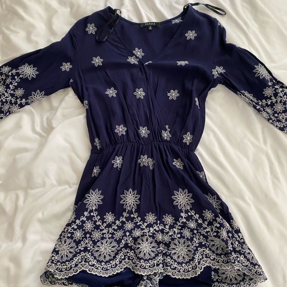 Beautiful papaya romper